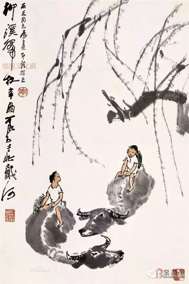 李可染一生創(chuàng)作作品1000件，市場拍了8000件，90%是假的